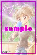 「んじゃま、ここらでお茶にしましょうか。」COMIC ZINの購入特典となるイラストカード。