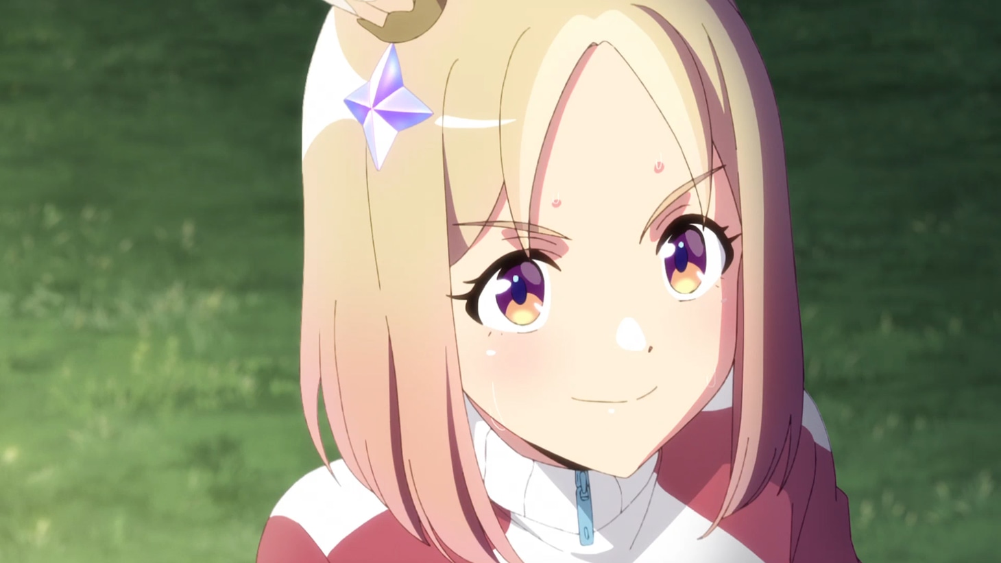アニメ「ウマ娘 プリティーダービー ROAD TO THE TOP」の第1話場面カット。