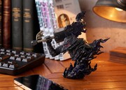 「ベルセルク」42巻特装版に同梱されるガッツ（狂戦士の甲冑）胸像フィギュア。