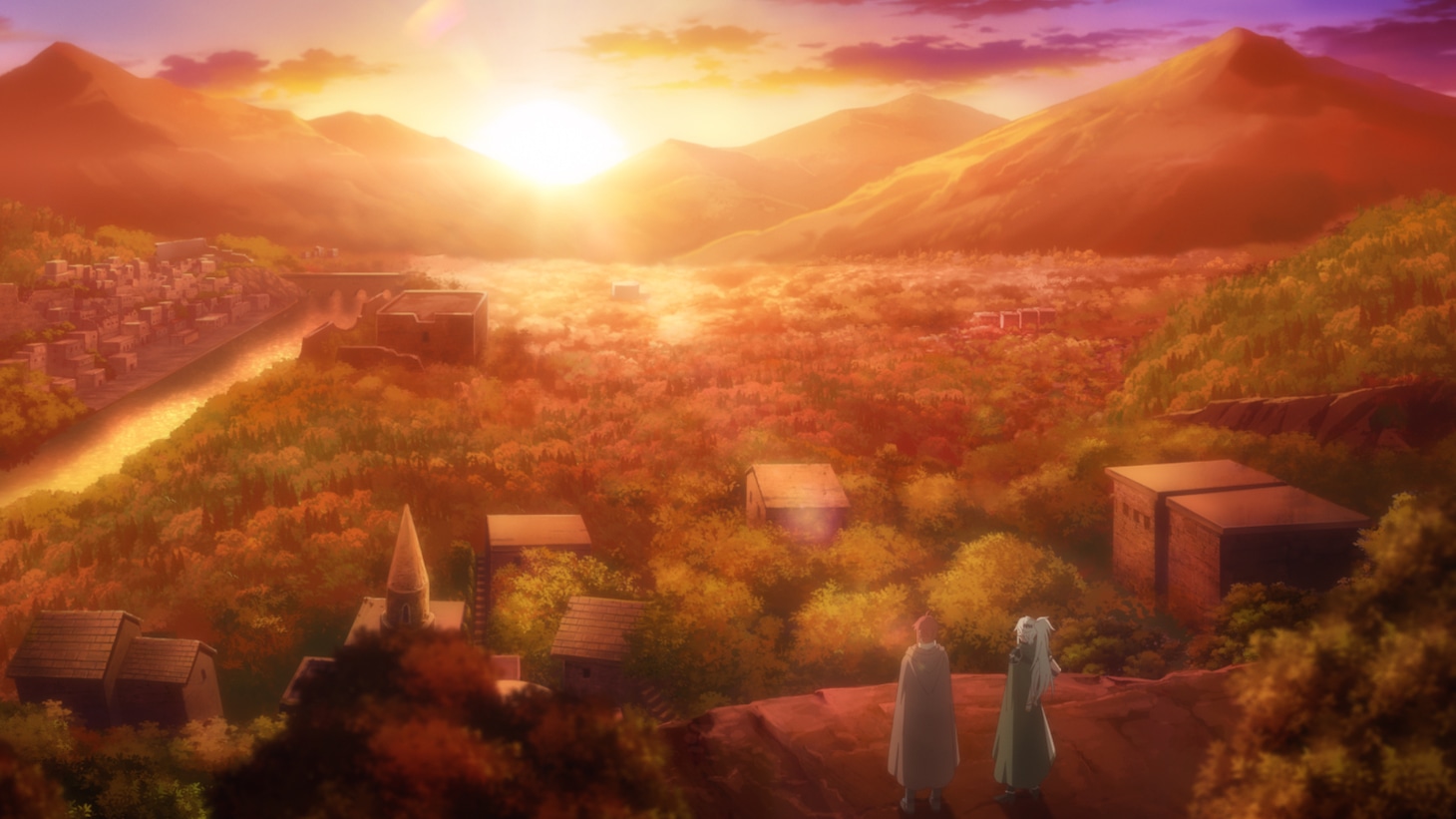 アニメ「最果てのパラディン 鉄錆の山の王」PV第1弾より。(c)柳野かなた・オーバーラップ／最果てのパラディン製作委員会