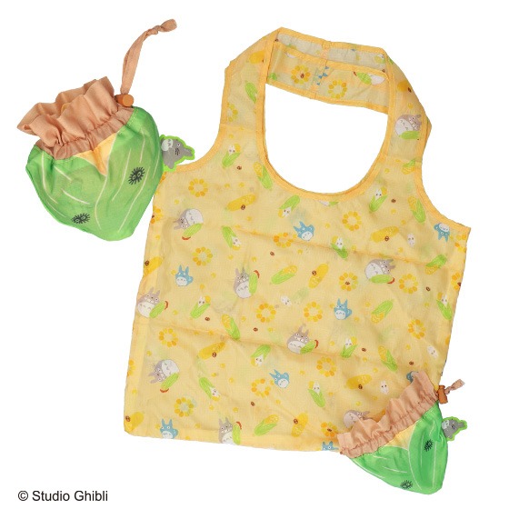 「となりのトトロ とうもろこしギフトセット」のエコバッグ。