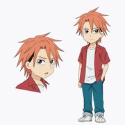 三船千鶴（CV：種崎敦美）。ボンドのクラスにやってきたクールな転校生。人の心の声を聴くことができる。 (c)宮崎周平／集英社・僕とロボコ製作委員会