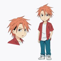 三船千鶴（CV：種崎敦美）。ボンドのクラスにやってきたクールな転校生。人の心の声を聴くことができる。 (c)宮崎周平／集英社・僕とロボコ製作委員会