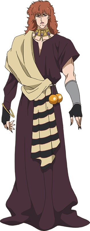 イダ・ディースナ（CV：中野泰佑）。クラスは魔界幻士。腰から下げた2つの水晶玉で魔界の生物を召喚することから、召喚士（サモナー）とも呼ばれる。所持武器は鉄扇《アイアンファン》。召喚士らしからぬ大きな体格と、顔のメイクが特徴的。