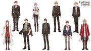 「劇場版 Collar×Malice -deep cover-」のキャラクタービジュアル。