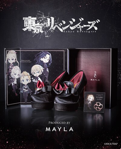 「MAYLA TOKYO REVENGERS ICONIQUE SHOES OBJET PUMPS」ビジュアル