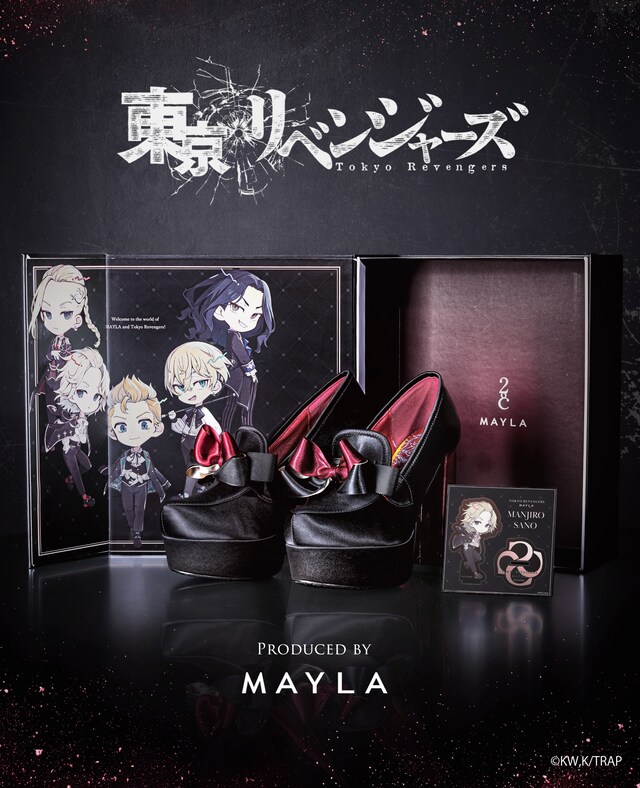 「MAYLA TOKYO REVENGERS ICONIQUE SHOES OBJET PUMPS」ビジュアル