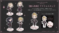 購入特典のアクリルスタンド。