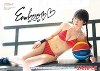 漫画アクション9号のクリアファイル（裏）。