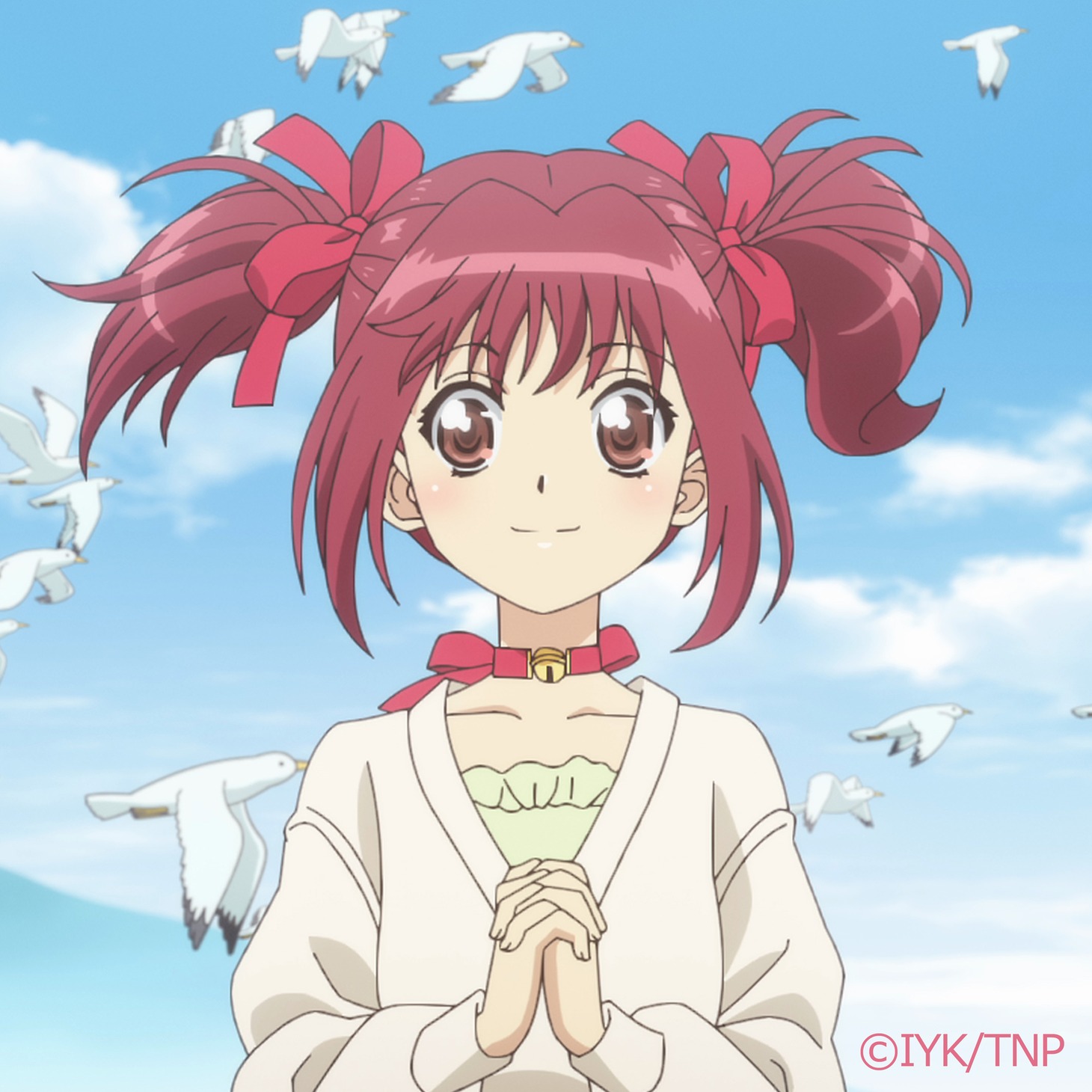 桃宮いちごが歌うアニメ第12話の挿入歌「my sweet heart（にゅ～♡ver.）」配信ジャケット。(c)征海美亜・吉田玲子・講談社／「東京ミュウミュウにゅ～」製作委員会