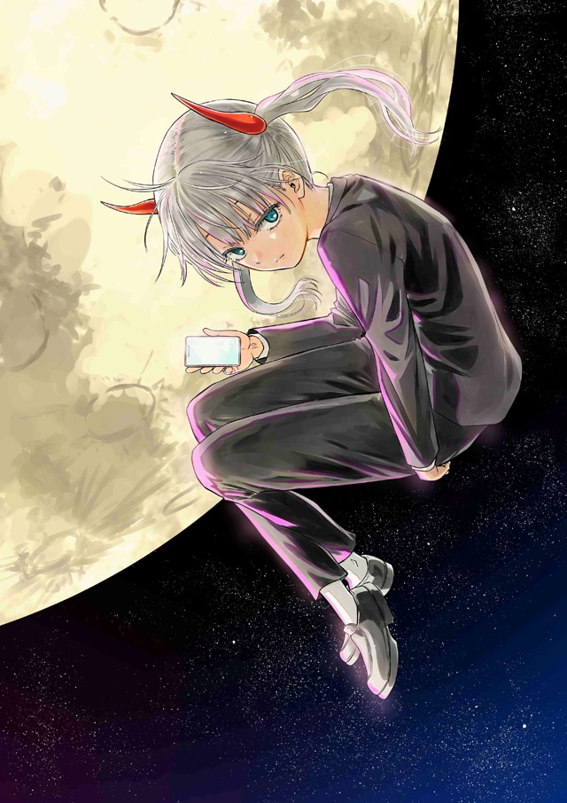 COSMOS 田村隆平　直筆イラスト色紙　穂村燐　サンデーGX べるぜバブ COSMOS 田村隆平 直筆イラスト色紙 穂村燐 サンデーGX べるぜ