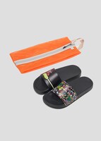 「キャラクターズ パターン（ドラゴンボール） スライドサンダル」