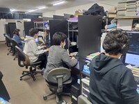 現在のJ.C.STAFFの社内。