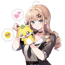 「恋愛代行」の予告カット。 (c)赤坂アカ×西沢5㍉/集英社