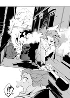 ヤスヒロ「競煙の機械箒」より。