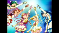 「Yes！プリキュア5」の第6話「プリキュア5（ファイヴ）全員集合！」より。