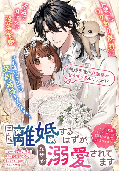 「三年後離婚するはずが、なぜか溺愛されてます」より。