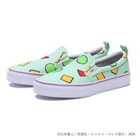 「クレヨンしんちゃん×by Aコラボレーション シューズ パジャマ柄」