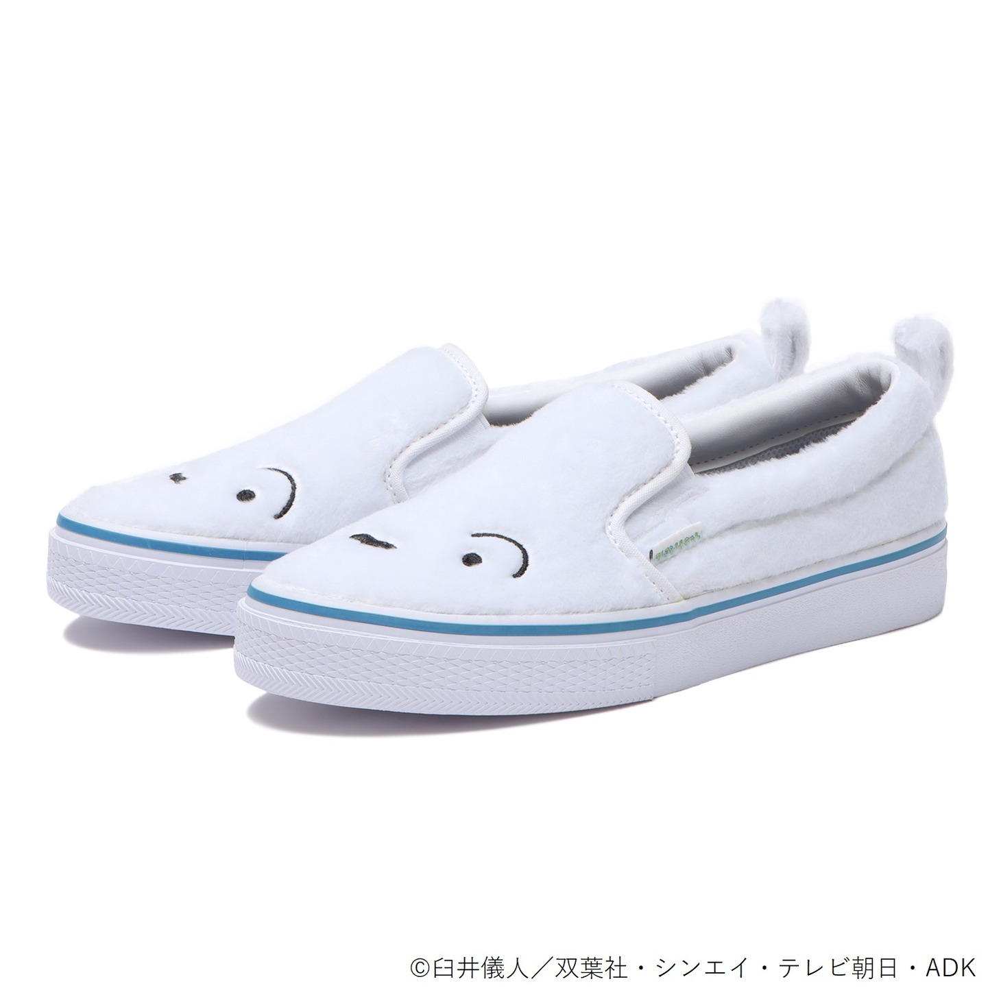 「クレヨンしんちゃん×by Aコラボレーション シューズ シロ柄」