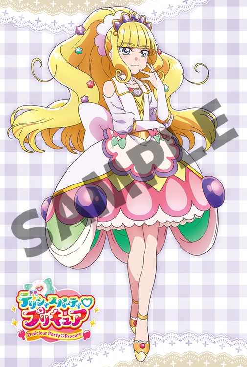 「デリシャスパーティ♡プリキュア オフィシャルコンプリートブック」購入特典