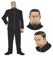 夜蛾正道のキャラクター設定画。(c)芥見下々／集英社・呪術廻戦製作委員会