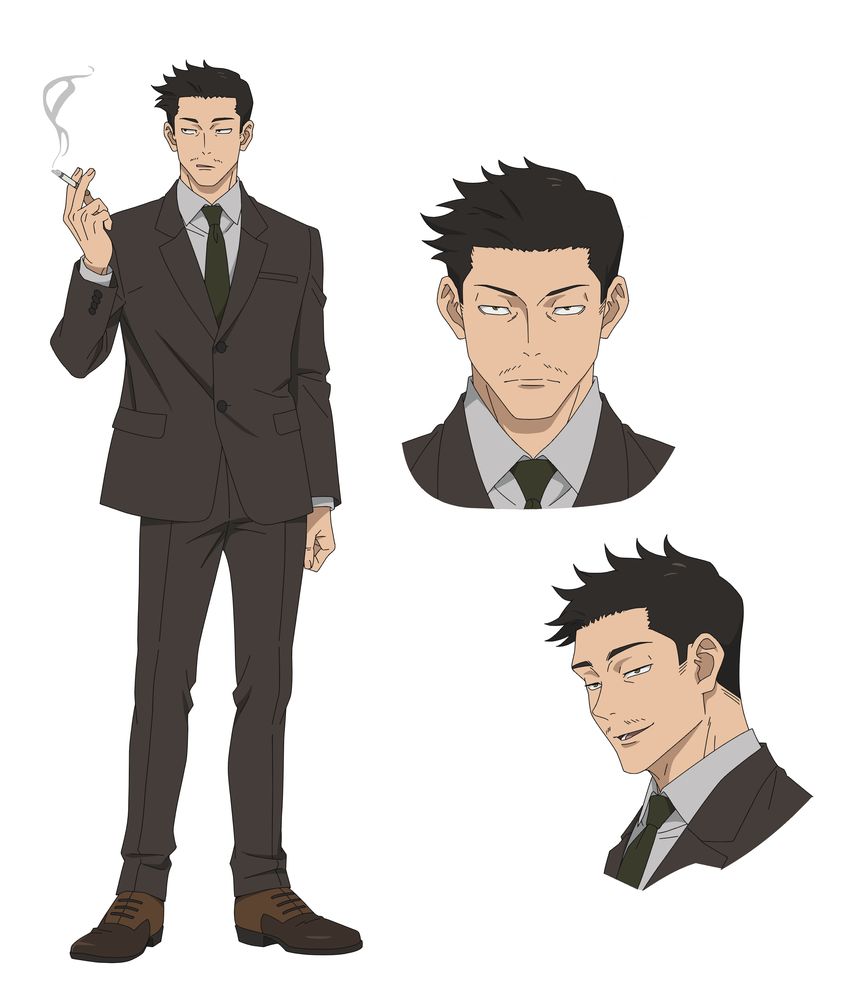 孔時雨のキャラクター設定画。(c)芥見下々／集英社・呪術廻戦製作委員会