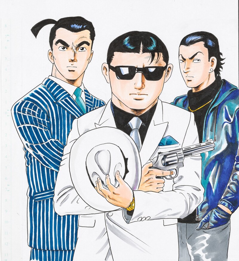 「静かなるドン-もうひとつの最終章-」告知カット (c)新田たつお