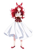 フレイ（CV：清水彩香）。ある出来事をきっかけにハルトの従者となるフェンリル。フェンリルとしての能力は高いが若干ポンコツなため、すべてを破壊行為で解決しようとする傾向がある。実は面倒見が良い一面もあり、魔物同士の騒動の仲裁なども行っている。