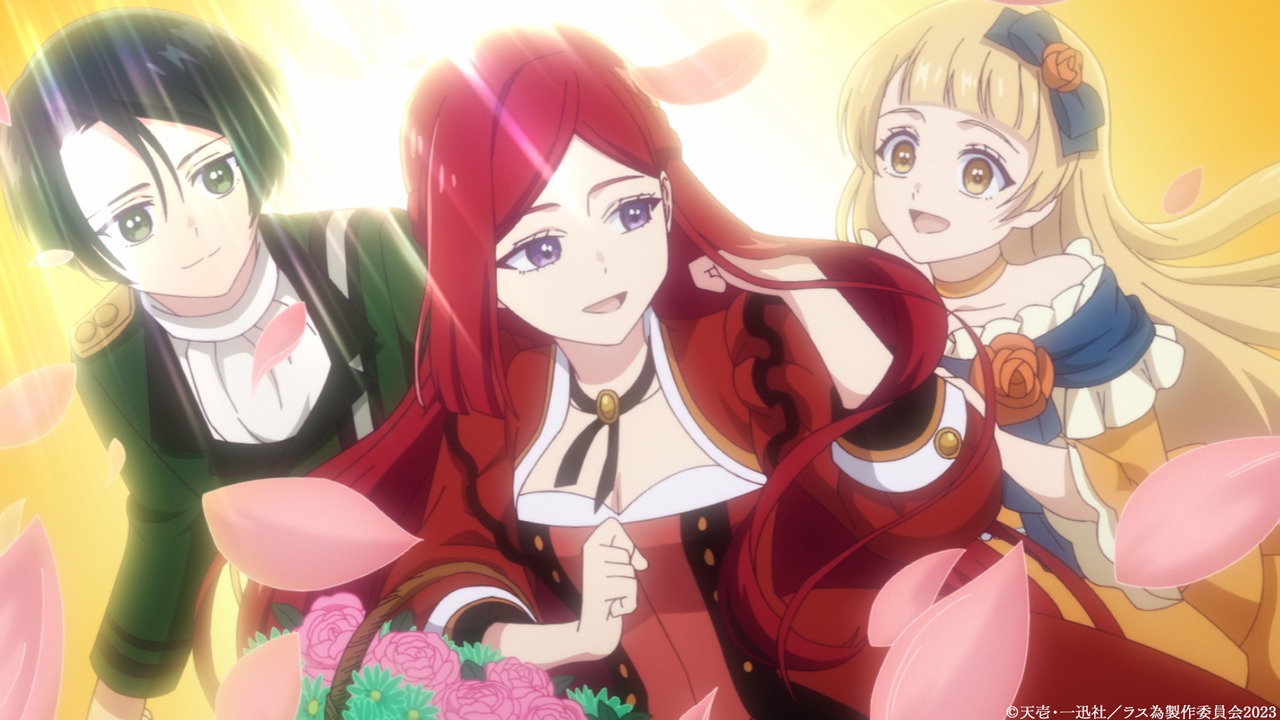 TVアニメ「悲劇の元凶となる最強外道ラスボス女王は民の為に尽くします。」PV第1弾より。 (c)天壱・一迅社／ラス為製作委員会2023