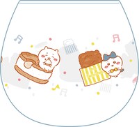 スタンプをためて当たるオリジナルグラス。