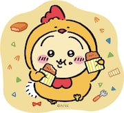 対象の菓子・スープ3個の購入でもらえるステッカー。