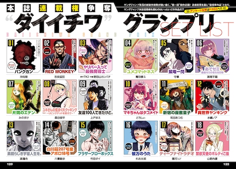 「本誌連載権争奪“ダイイチワ”グランプリ」の告知画像。