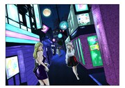 「鶯谷デッドゾーン」見開きイラスト