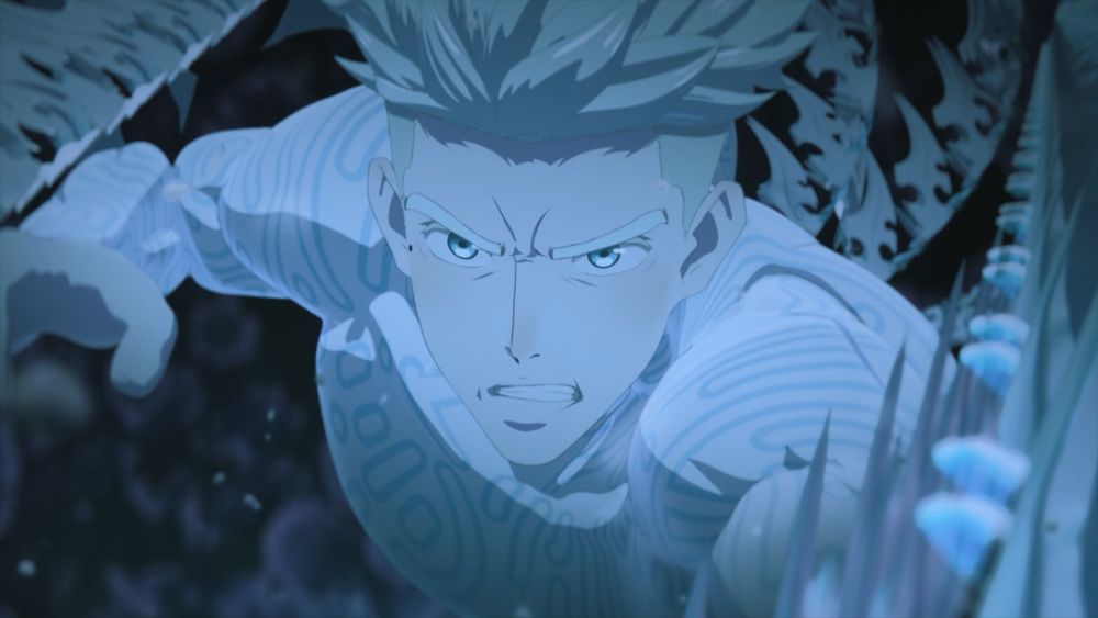 アニメ「TRIGUN STAMPEDE」より。