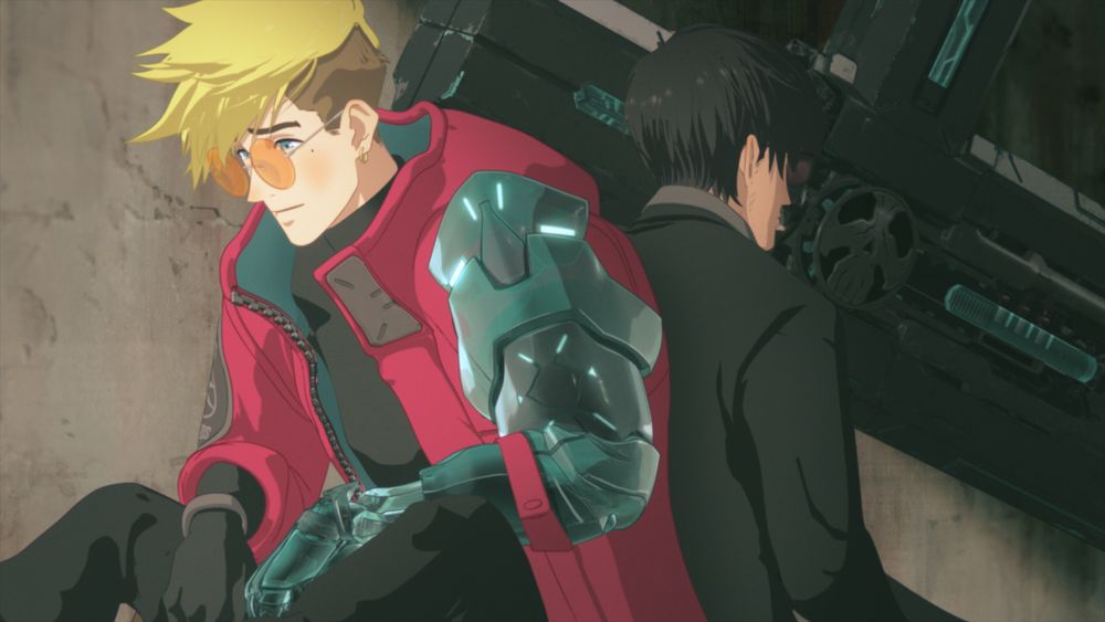 アニメ「TRIGUN STAMPEDE」より。