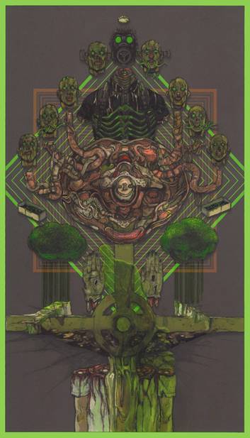 「DOROHEDORO Original soundtrack」特装限定盤のジャケット。 (c)林田球／小学館