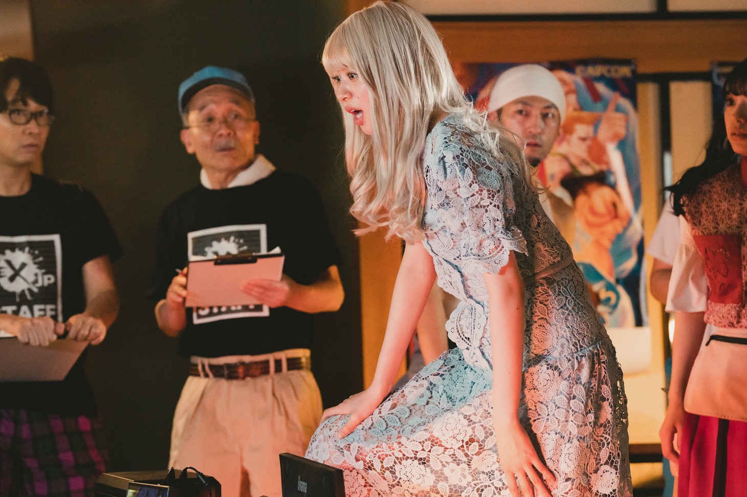 ドラマ「対ありでした。～お嬢さまは格闘ゲームなんてしない～」ティザー予告より。