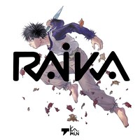 「雷火」とTHUNDERBOXのコラボビジュアル。