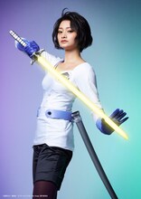 美麗扮する熊谷友子。