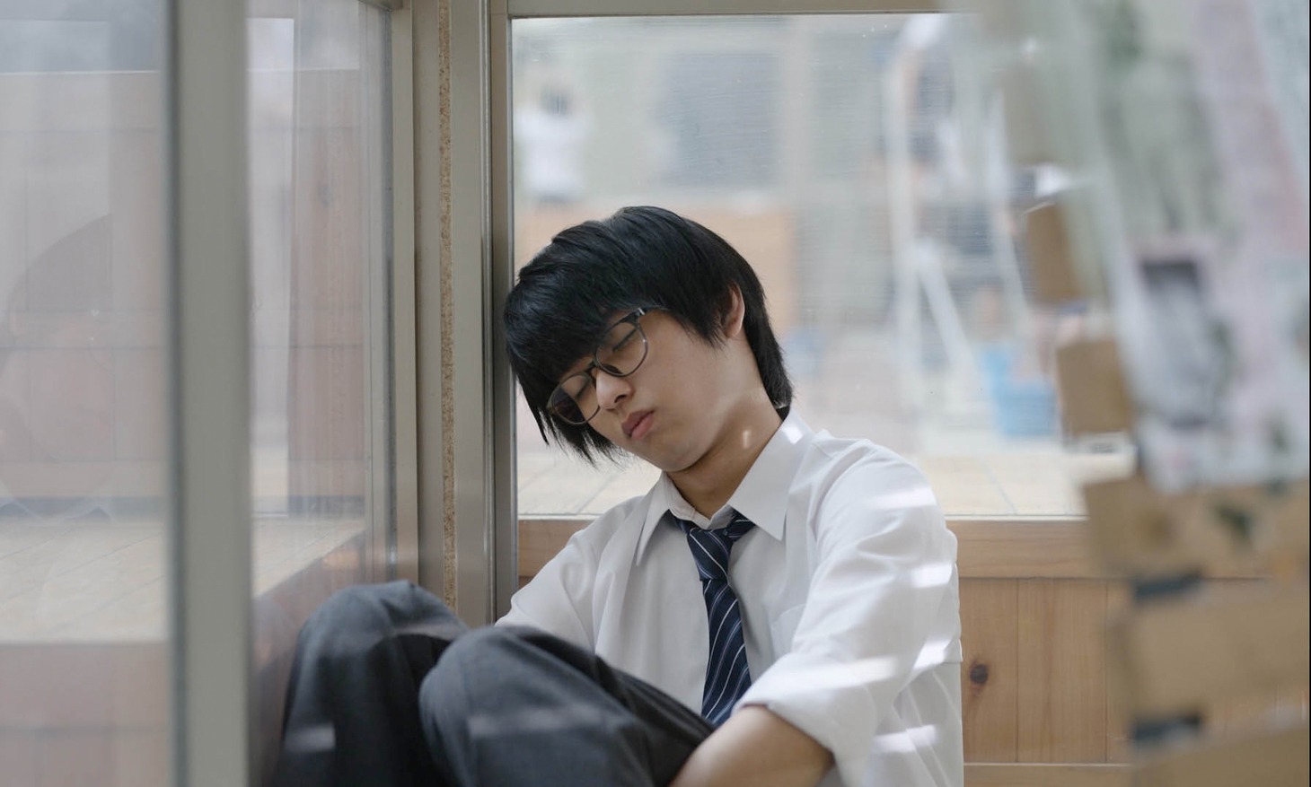 実写映画「君は放課後インソムニア」より。 (c)オジロマコト・小学館／映画「君ソム」製作委員会