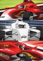 オリジナルTVアニメ「オーバーテイク！」マシンビジュアル