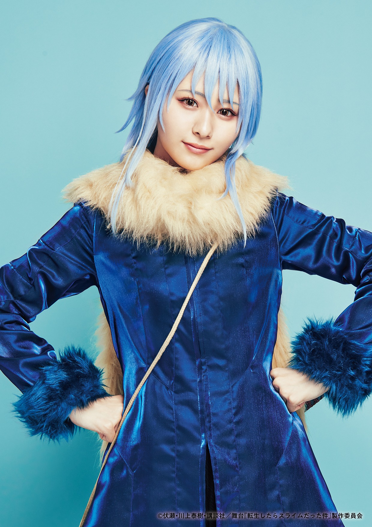 尾木波菜扮するリムル＝テンペスト。