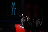 「舞台・エヴァンゲリオン ビヨンド」公開ゲネプロの様子。