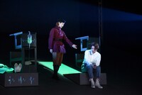 「舞台・エヴァンゲリオン ビヨンド」公開ゲネプロの様子。