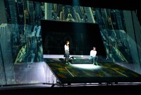 「舞台・エヴァンゲリオン ビヨンド」公開ゲネプロの様子。