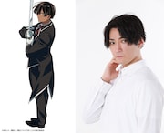 左からリーツ・ミューセス、坂泰斗。 (c)未来人A・講談社/鑑定スキルで成り上がる製作委員会