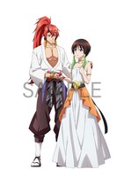 劇場アニメ「劇場版 転生したらスライムだった件 紅蓮の絆編」Blu-rayの店舗別購入特典として、Amazon.co.jpでもらえる「描き下ろしイラスト使用キャラファインマット」用イラスト。