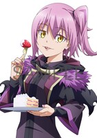 劇場アニメ「劇場版 転生したらスライムだった件 紅蓮の絆編」Blu-rayの店舗別購入特典として、楽天ブックスでもらえる「描き下ろしイラスト使用 ミニキャンバスマグネットスタンド」用イラスト。