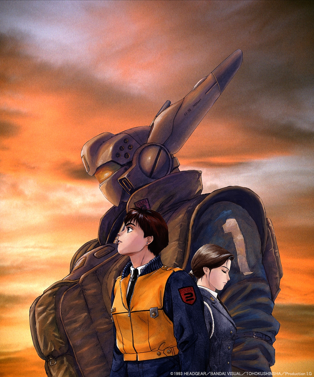 「機動警察パトレイバー2 the Movie」ビジュアル (c)1993 HEADGEAR／BANDAI VISUAL／TOHOKUSHINSHA／Production I.G