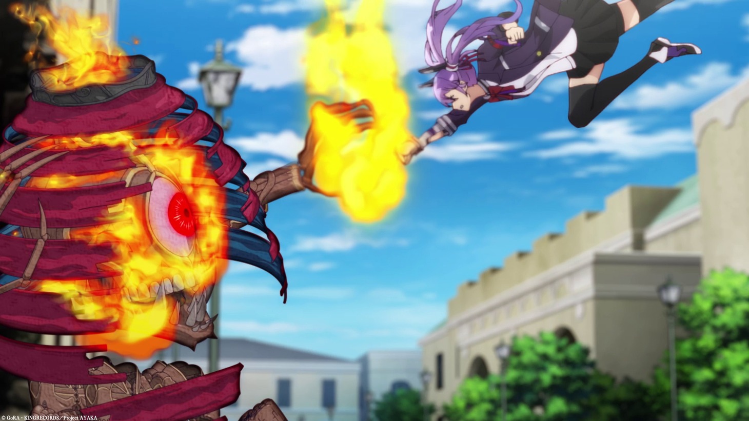 伊吹朱、一条いばら、薪田太平のキャラクターPVより。